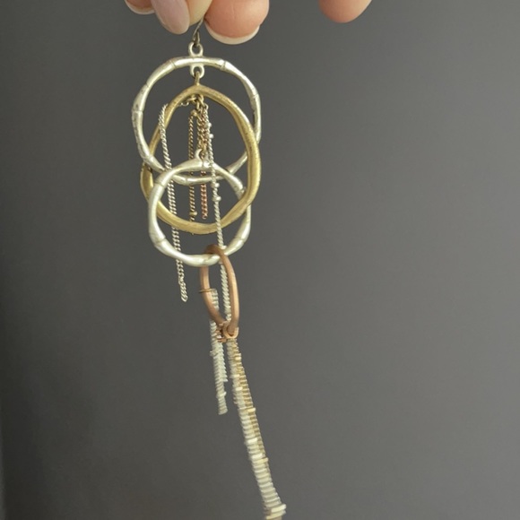 Kenneth Cole silver gold and Rosegold fringe set - Picture 3 of 7